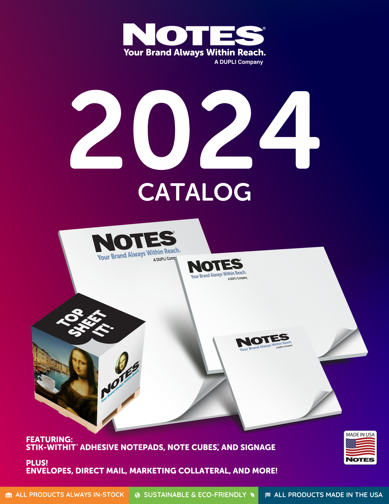 2024 Notes Stik-Withit® Print & Promo Catalog